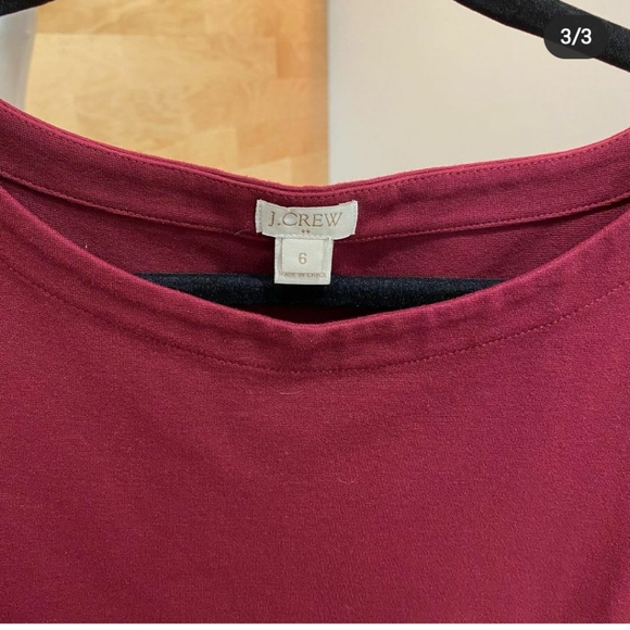 Maroon Dress Vintage J Crew - Picture 3 of 4